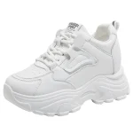 Zapatillas de deporte con plataforma blanca para mujer, zapatos | Zapatos y calzado · Omeda.es