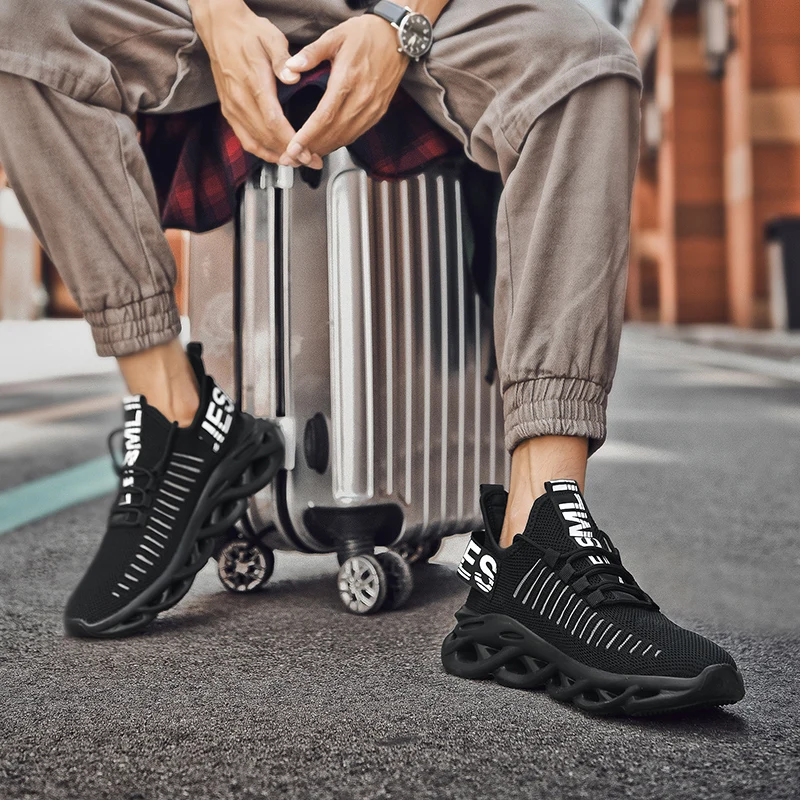 Zapatillas deportivas para hombre, zapatos de gimnasio ligeros y | Zapatos y calzado · Omeda.es - Imagen 5