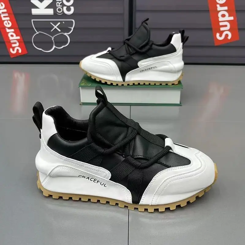 Zapatillas gruesas para hombre, zapatos con cubierta inferior, moda | Zapatos y calzado · Omeda.es