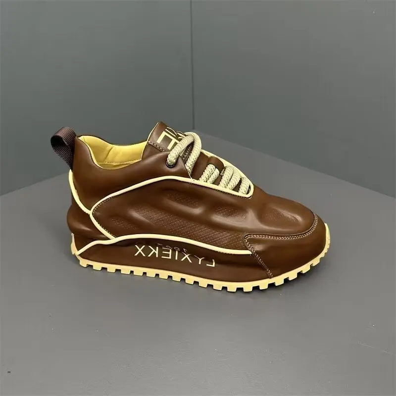 Zapatillas gruesas para hombre, zapatos con cubierta inferior, moda | Zapatos y calzado · Omeda.es - Imagen 17