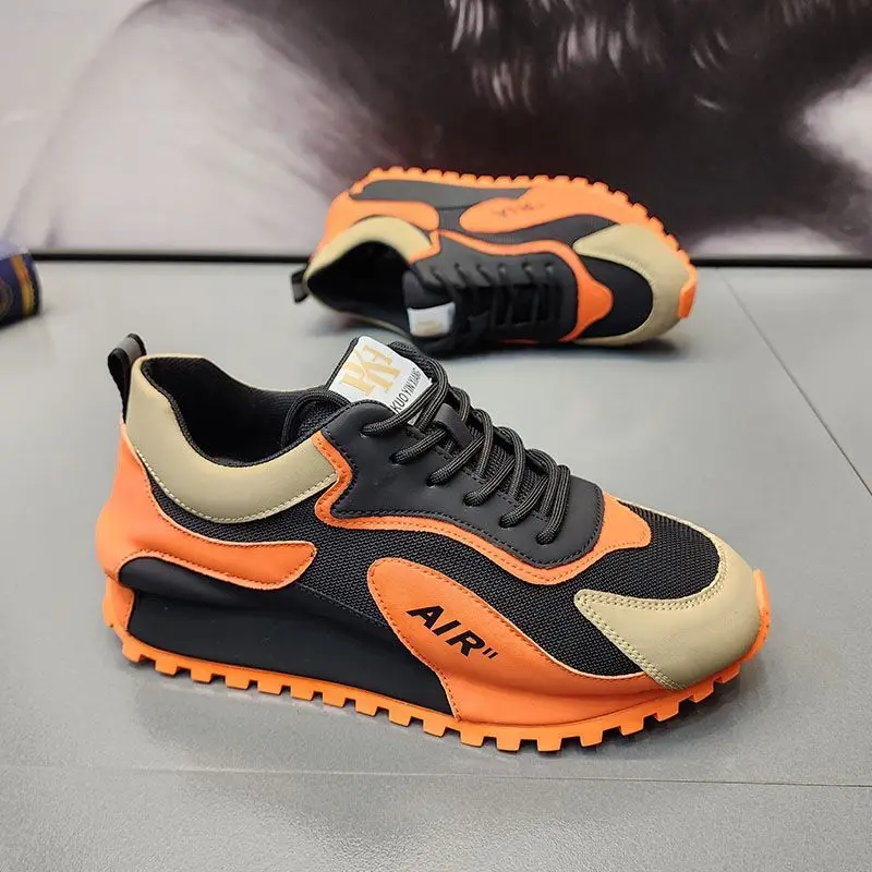 Zapatillas gruesas para hombre, zapatos con cubierta inferior, moda | Zapatos y calzado · Omeda.es - Imagen 7