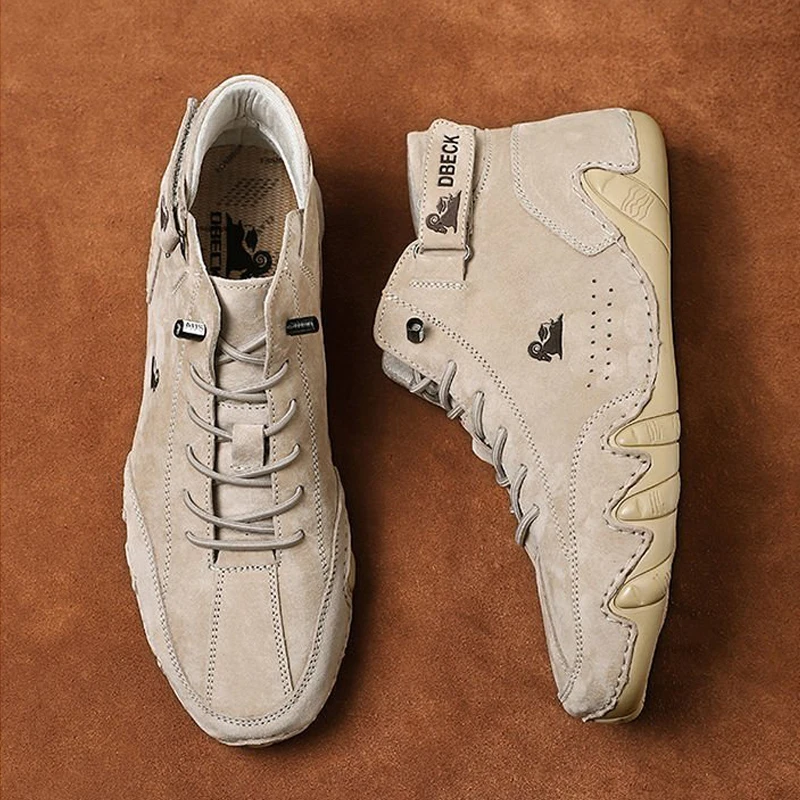 Zapatos de cuero para hombre, botas informales de lujo para | Zapatos y calzado · Omeda.es - Imagen 13