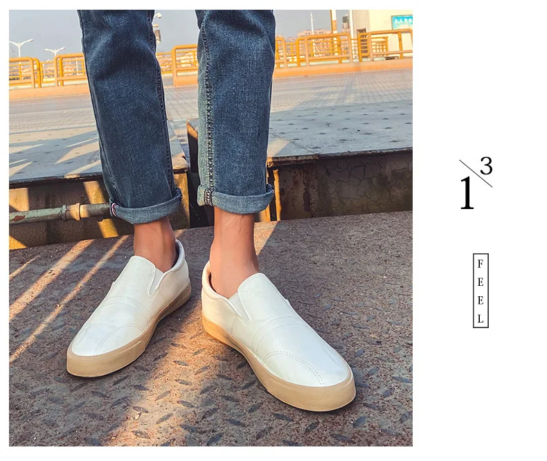 Zapatos informales de cuero para hombre, mocasines sin cordones de | Zapatos y calzado · Omeda.es - Imagen 19