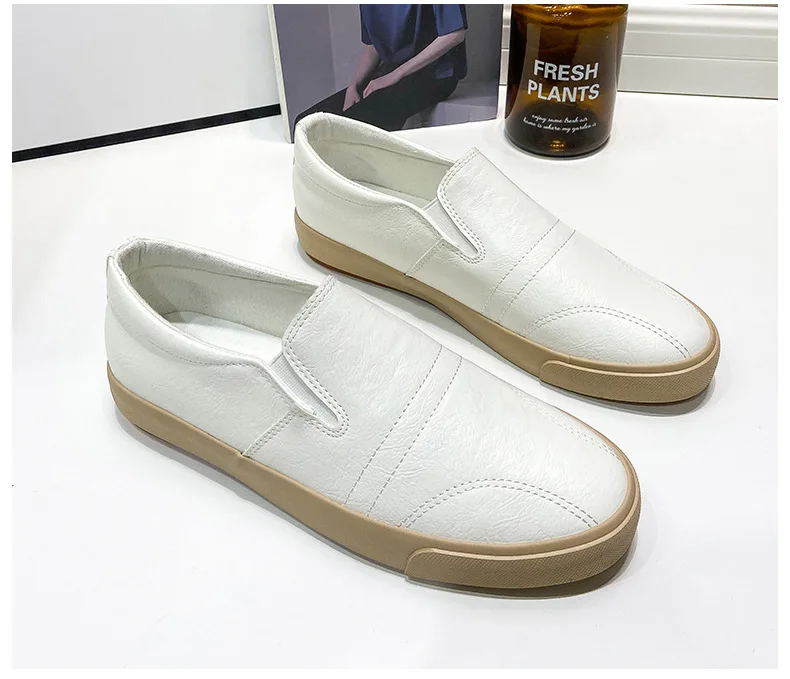 Zapatos informales de cuero para hombre, mocasines sin cordones de | Zapatos y calzado · Omeda.es - Imagen 27