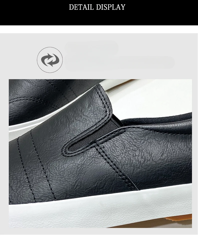 Zapatos informales de cuero para hombre, mocasines sin cordones de | Zapatos y calzado · Omeda.es - Imagen 6