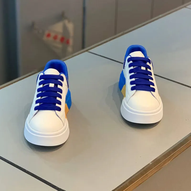 Zapatos informales para hombre, zapatillas blancas con suela gruesa, | Zapatos y calzado · Omeda.es - Imagen 14