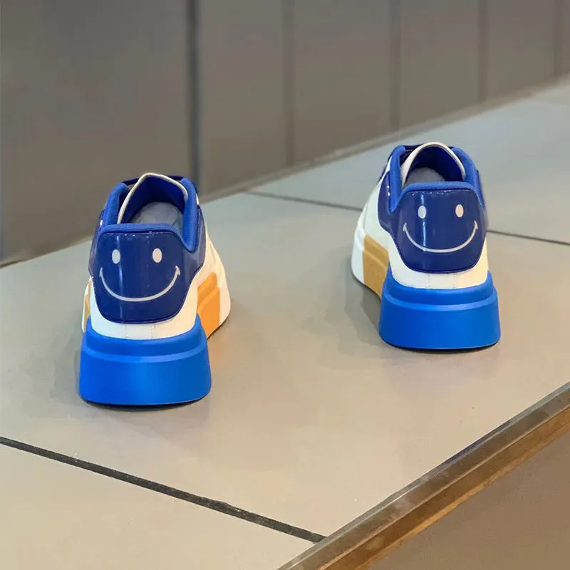 Zapatos informales para hombre, zapatillas blancas con suela gruesa, | Zapatos y calzado · Omeda.es - Imagen 17