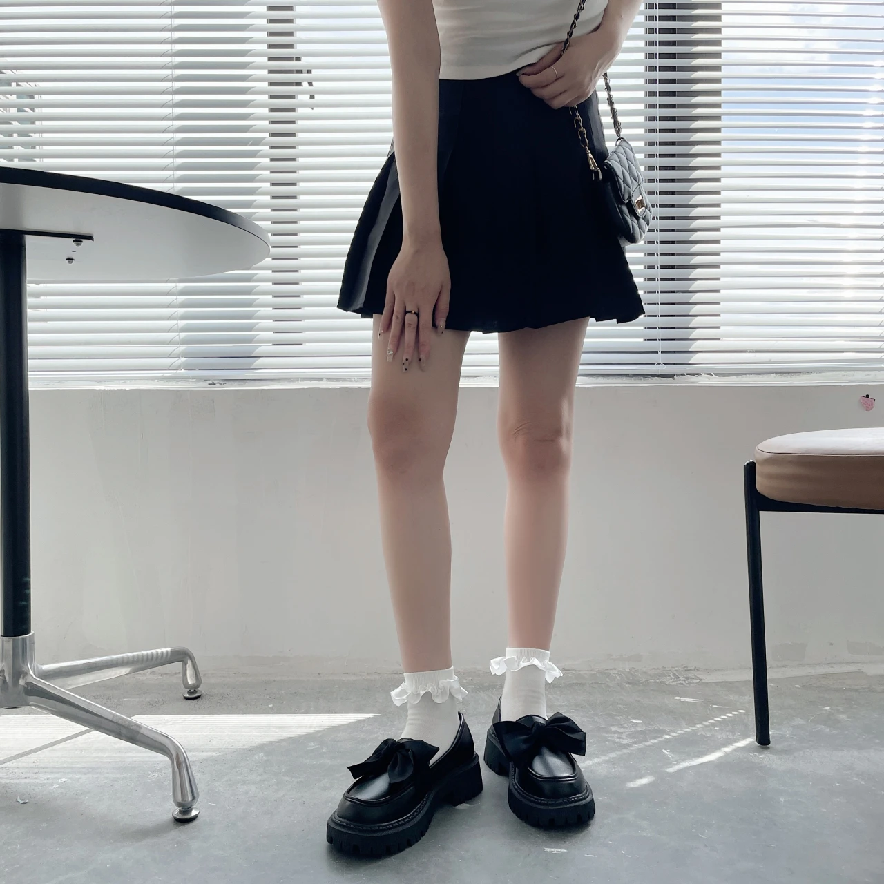 Zapatos planos de cuero con lazo para mujer, mocasines de tacón | Zapatos y calzado · Omeda.es - Imagen 11