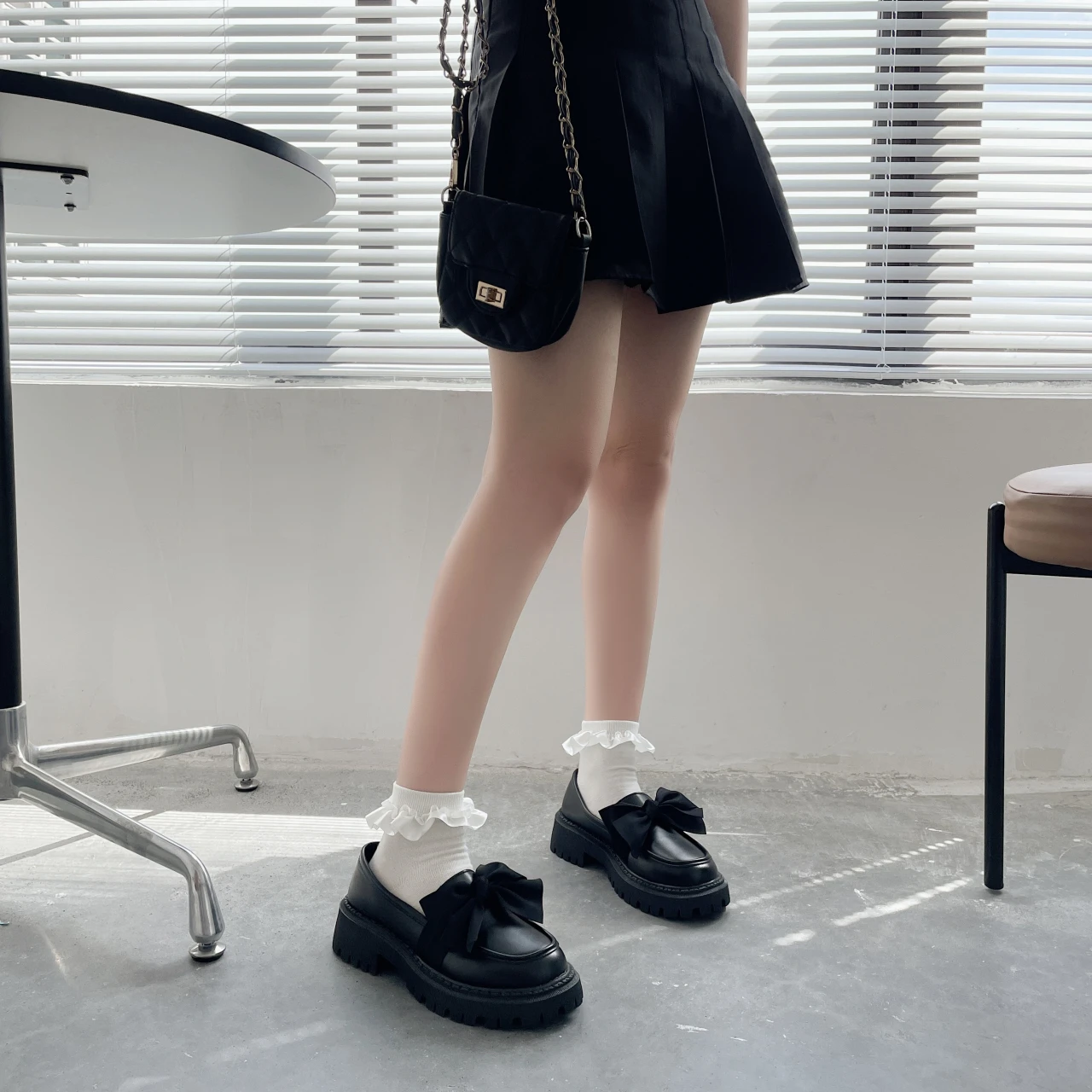 Zapatos planos de cuero con lazo para mujer, mocasines de tacón | Zapatos y calzado · Omeda.es - Imagen 18