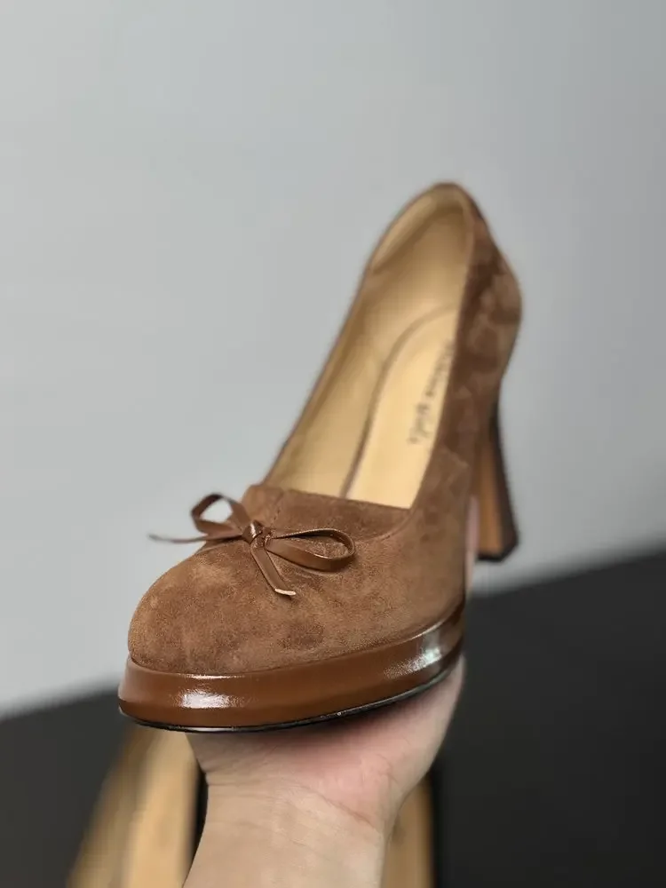 Zapatos De tacón alto con plataforma para Mujer, Zapatos De piel De | Zapatos y calzado · Omeda.es - Imagen 10