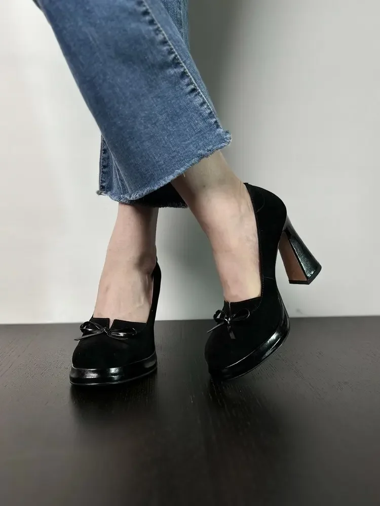 Zapatos De tacón alto con plataforma para Mujer, Zapatos De piel De | Zapatos y calzado · Omeda.es - Imagen 11