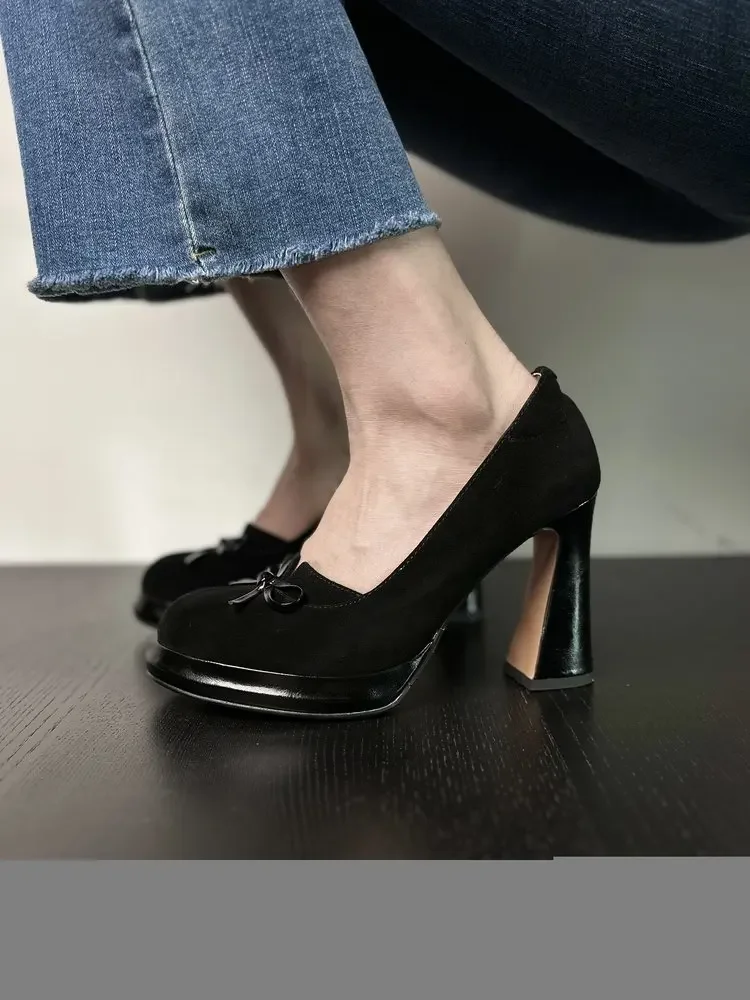 Zapatos De tacón alto con plataforma para Mujer, Zapatos De piel De | Zapatos y calzado · Omeda.es - Imagen 16