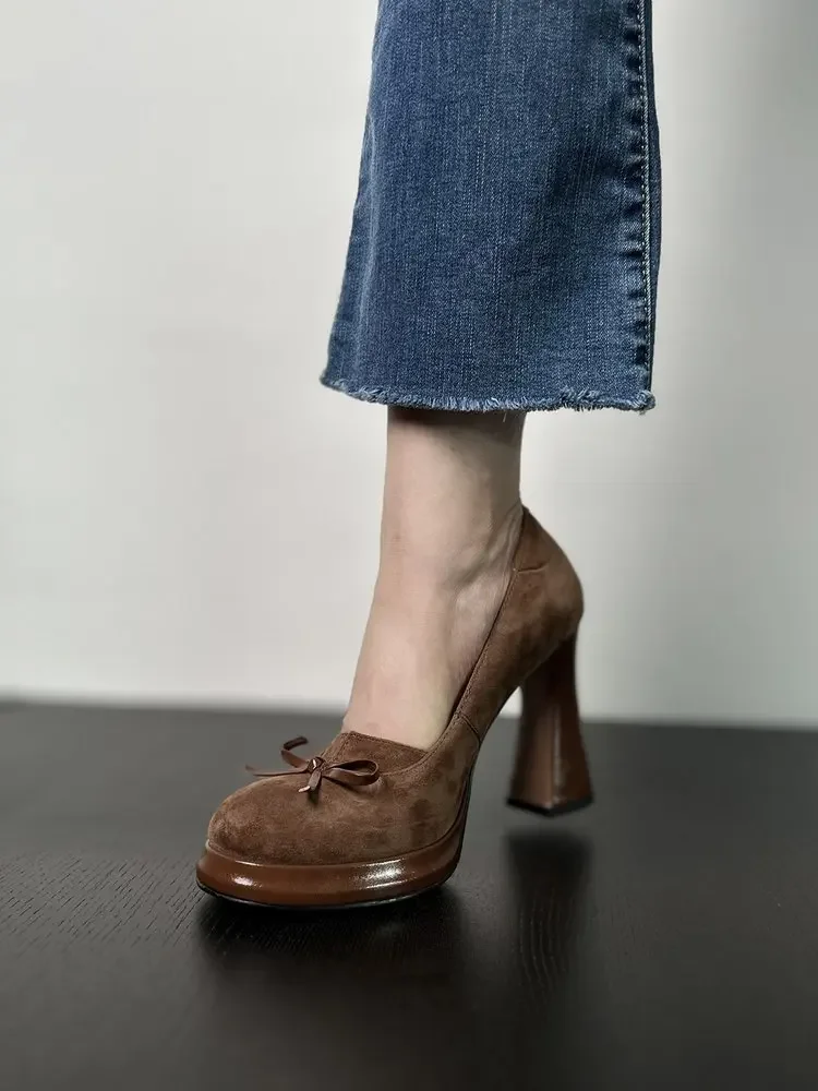 Zapatos De tacón alto con plataforma para Mujer, Zapatos De piel De | Zapatos y calzado · Omeda.es - Imagen 18