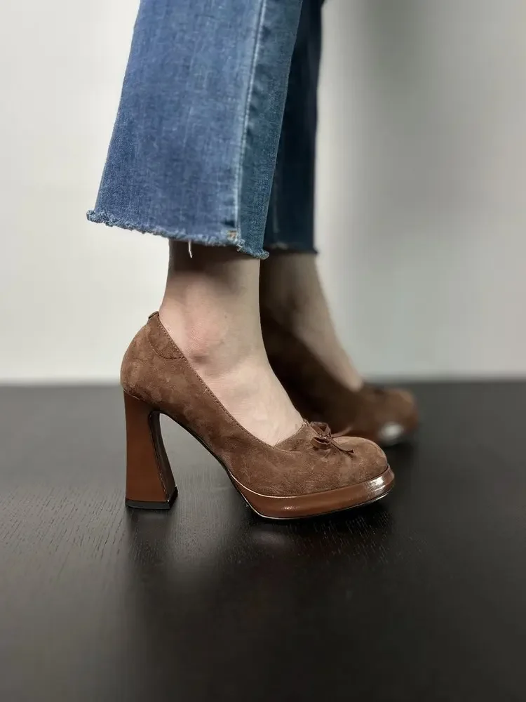 Zapatos De tacón alto con plataforma para Mujer, Zapatos De piel De | Zapatos y calzado · Omeda.es - Imagen 19