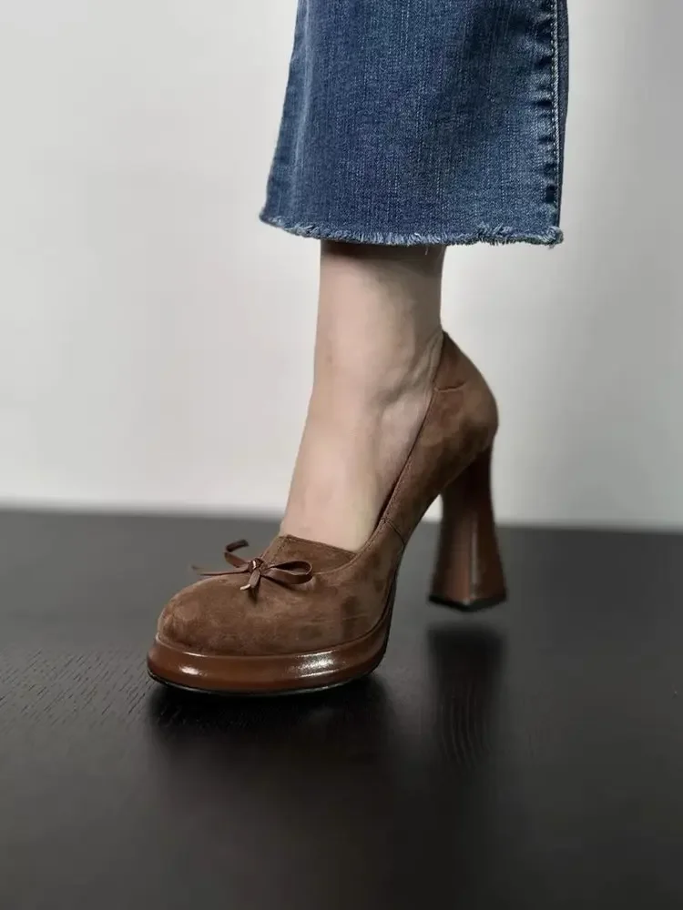 Zapatos De tacón alto con plataforma para Mujer, Zapatos De piel De | Zapatos y calzado · Omeda.es - Imagen 6