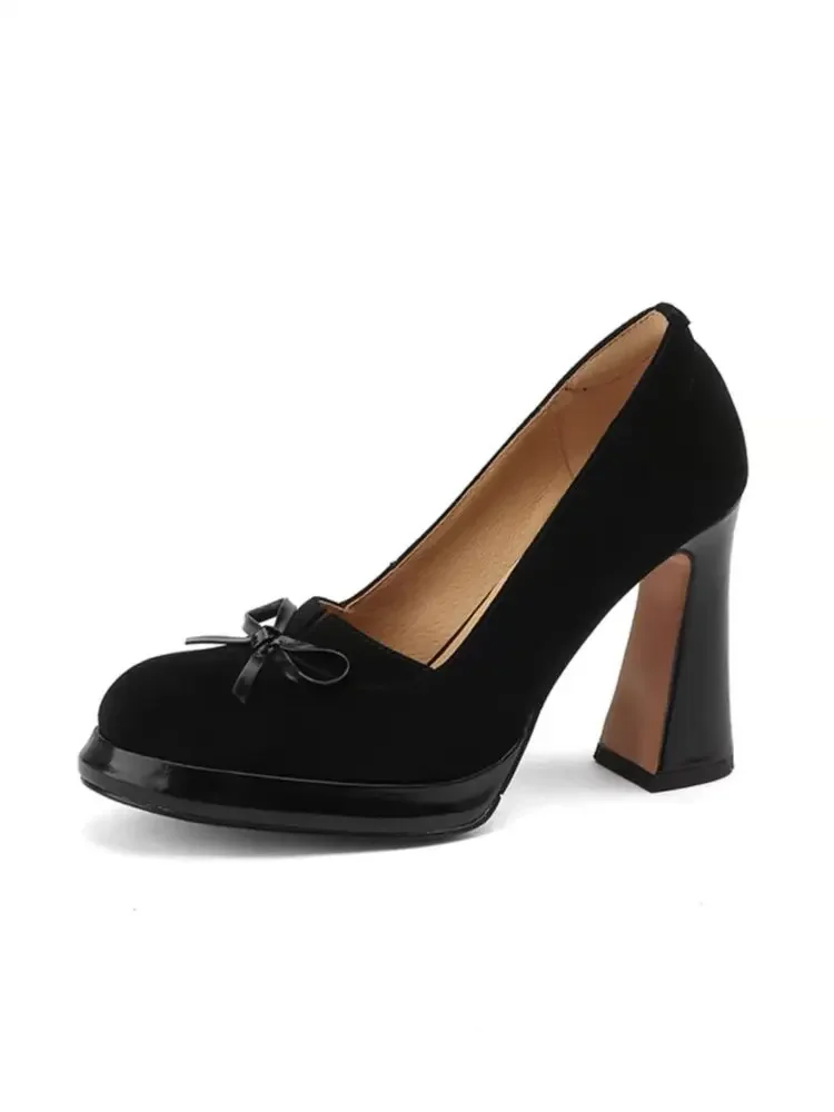 Zapatos De tacón alto con plataforma para Mujer, Zapatos De piel De | Zapatos y calzado · Omeda.es - Imagen 7