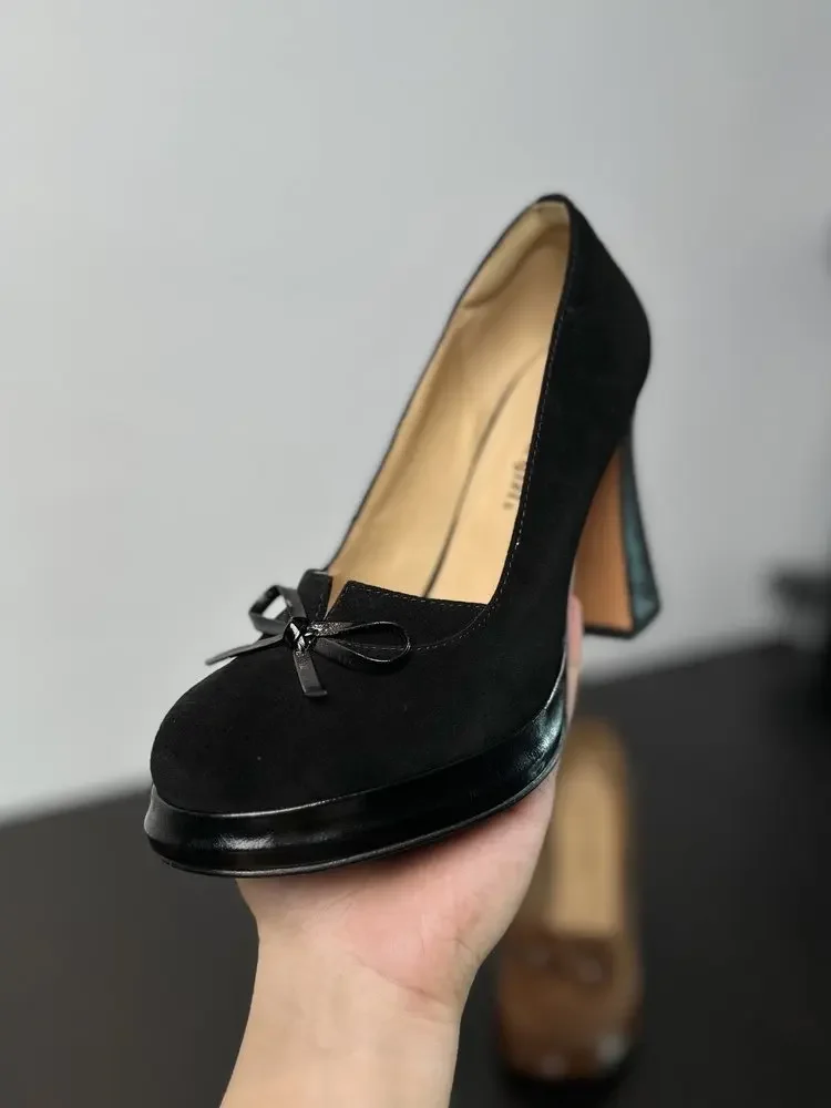 Zapatos De tacón alto con plataforma para Mujer, Zapatos De piel De | Zapatos y calzado · Omeda.es - Imagen 8