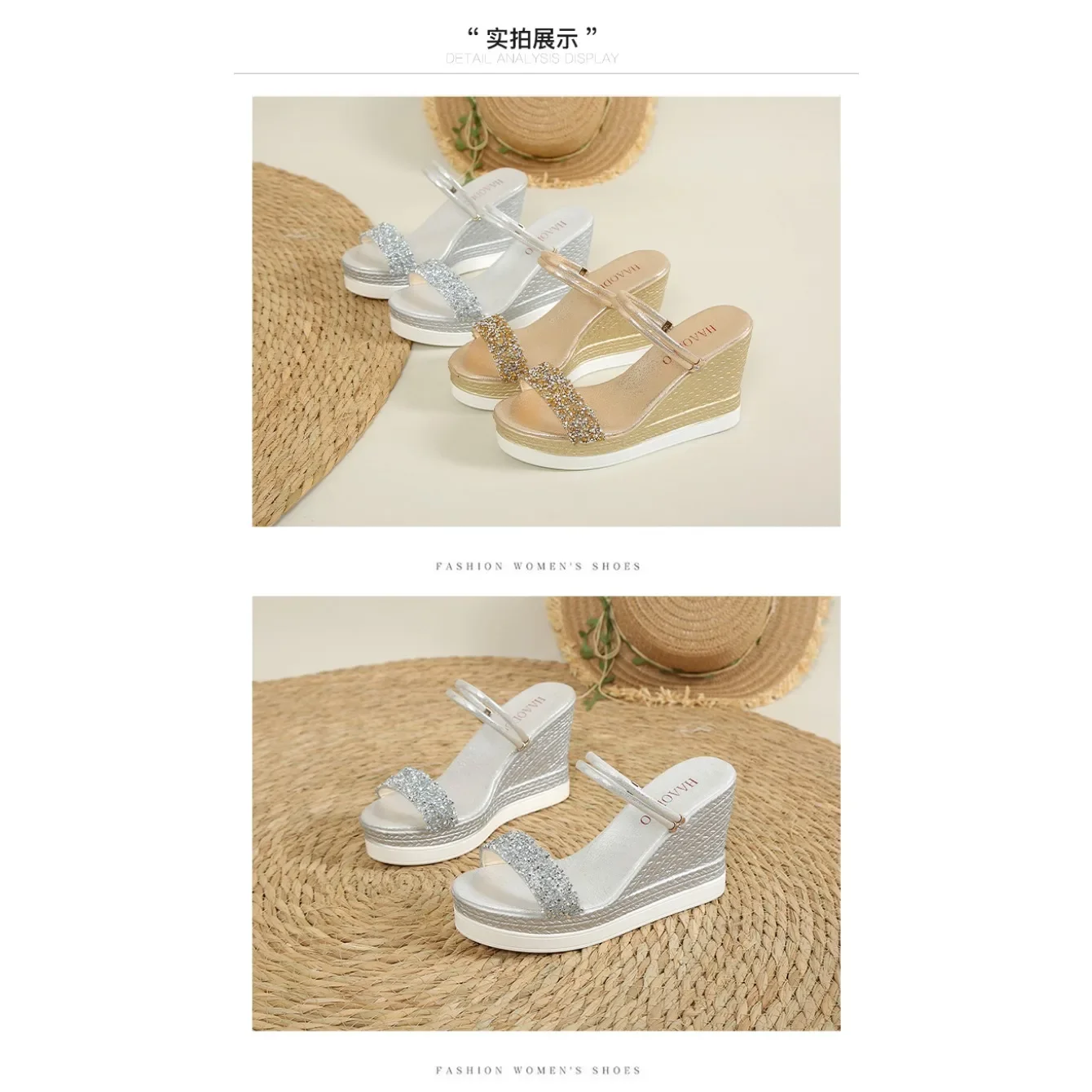 Zapatos de verano para mujer, sandalias de cuña, Sandalias de tacón | Zapatos y calzado · Omeda.es - Imagen 14