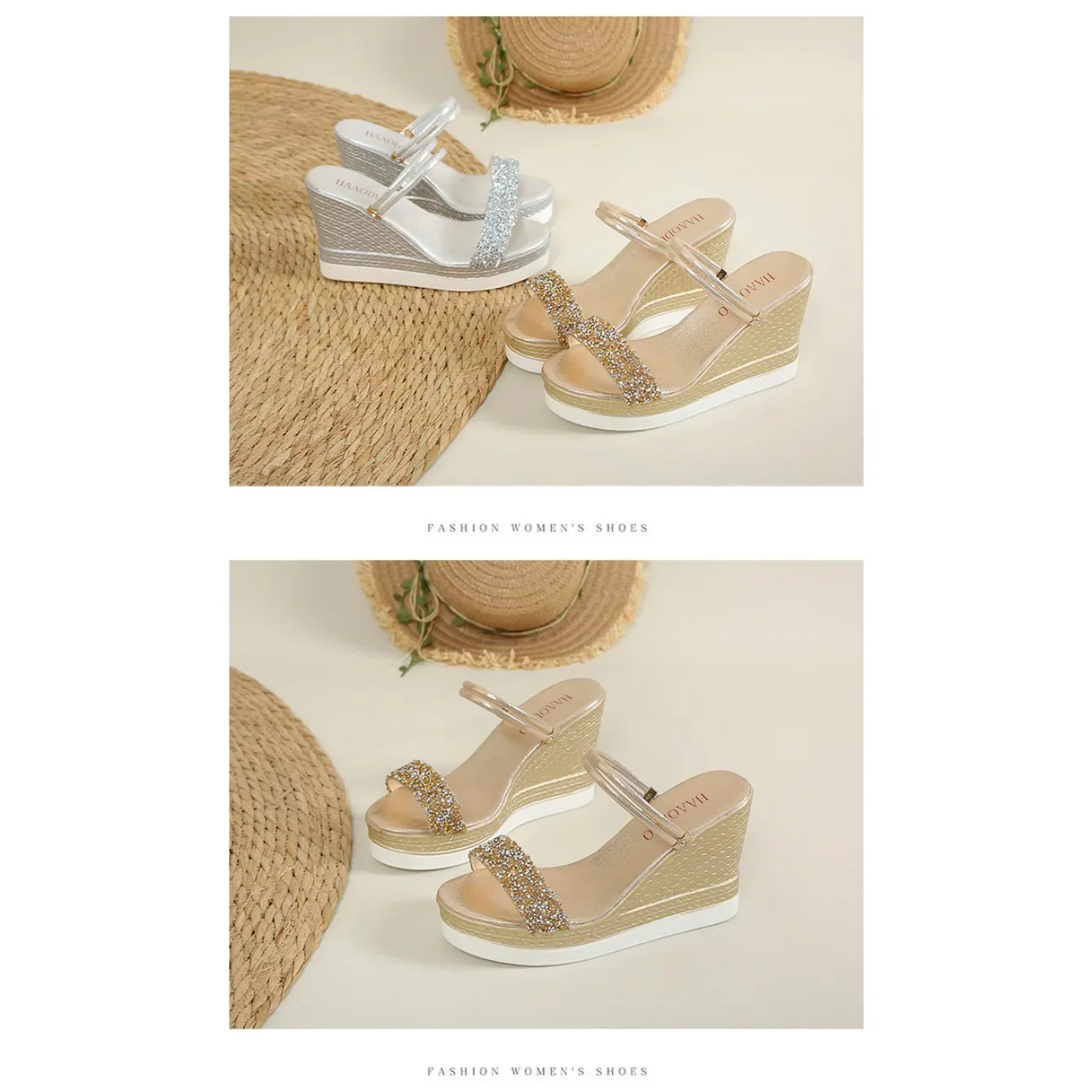 Zapatos de verano para mujer, sandalias de cuña, Sandalias de tacón | Zapatos y calzado · Omeda.es - Imagen 16